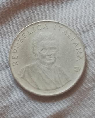 Monete italiane lire 200-100-50-20