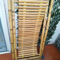 sedia in bambù 