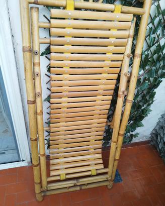 sedia in bambù 