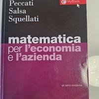 Matematica per l'economia e l'azienda 978882382269