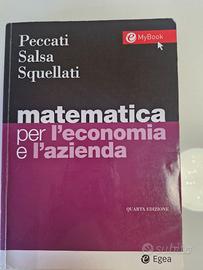 Matematica per l'economia e l'azienda 978882382269