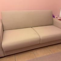DIVANO LETTO 2 POSTI IKEA BEIGE