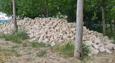 Pietre arenarie giardino demolizione