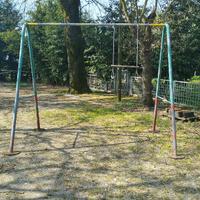 Altalena acciaio zincato altezza 245cm pezzo unico