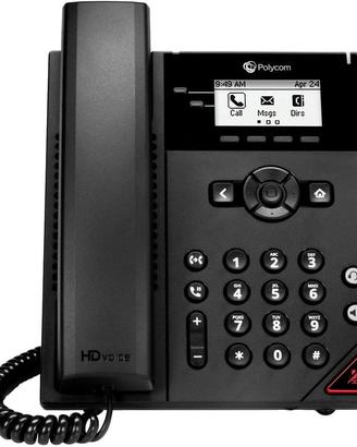 Poly VVX 150 2-Line Desktop Business IP Phone PoE