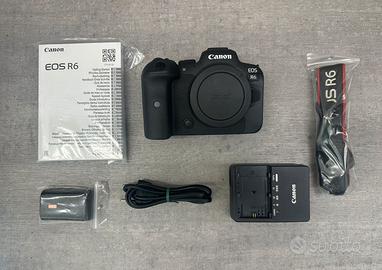 Canon EOS R6 Body – Ex esposizione – 10.225 scatti