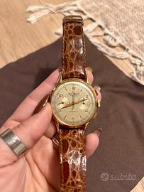 Cronografo oro 18kt 750 Venus 175 Antimagnetic