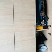 Armadio unico a quattro ante