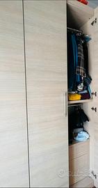 Armadio unico a quattro ante