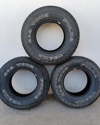 3 pneumatici Fulda 265/75R16