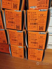 Viti Eurotec per legno 6,0 X 200 (5 PACCHI)