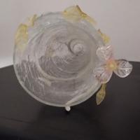 vaso plastica piedistallo in ferro no scatola 