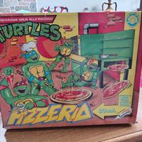 Pizzeria Ninja Turtles anni 90 funzionante