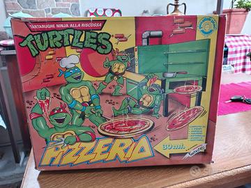 Pizzeria Ninja Turtles anni 90 funzionante