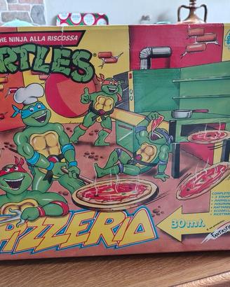Pizzeria Ninja Turtles anni 90 funzionante