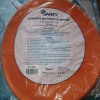 ciambella gonfiabile in gomma  diametro 40 