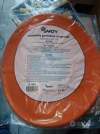 ciambella gonfiabile in gomma  diametro 40 