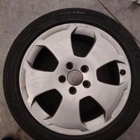 4x Cerchi e Gomme per Volkswagen 225 45 r17