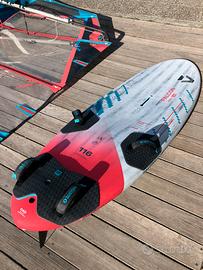 tavola windsurf slalom Duotone Falcon Dlab 116