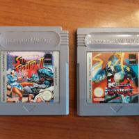 Giochi game boy Street fighter 2 e Killer Istinct