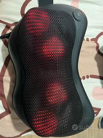 Cuscino massaggiatore shiatsu con funzione calore
