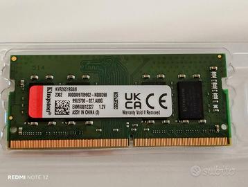 SODIMM 8GB DDR4 2666MT/s Non-ECC Unbuffered
