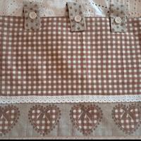 copriforno, porta sacchetti. Artigianale