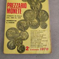 Libro prezzario monete 1970
