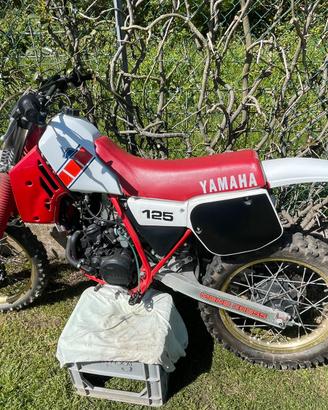 Moto cross yamaha yz 125 1985