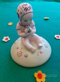 Antica Ceramica Lenci 1930 Bambino nel Prato