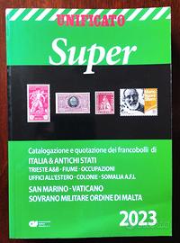 CATALOGO FRANCOBOLLI UNIFICATO 2023 NUOVO PERFETTO