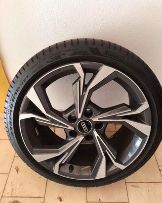 Set cerchi originali 18" Audi + gomme Pirelli