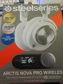 Steelseries Arctis Nova Pro Wireless bianche