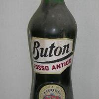 Bottiglie liquori collezione: Buton Rosso Antico