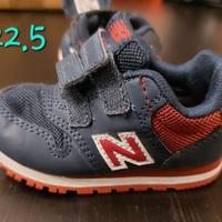 Scarpe New Balance blu e bordeaux