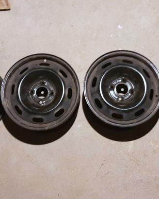 RIBASSATO! cerchi ruote ferro Peugeot 15"
