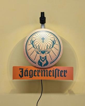 insegna luminosa jegermeister