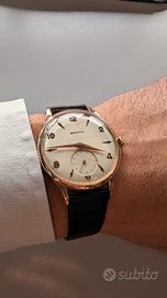 Orologio vintage Zenith oro rosa 1954 oversize