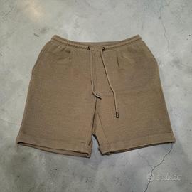 Pantaloncino Zara Uomo Verde con Lacci regolabili