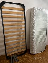 Materasso e rete singoli