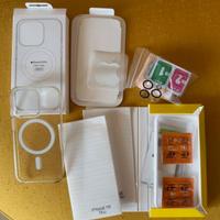 iPhone 15 Pro clear case + vetrini