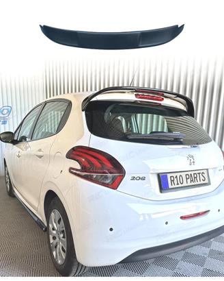 SPOILER ALETONNE PEUGEOT 208 12-15 NERO LUCIDO
