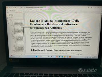 Trascrizioni lezioni/ file audio anche in giornata