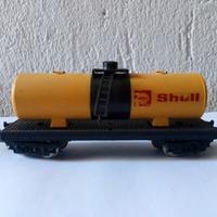 Vagone Cisterna Trenino SHELL. treni modellismo