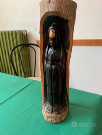 Scultura lignea Vergine Maria