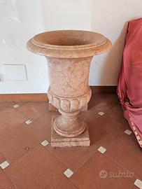 N° 2 VASI di MARMO ROSA