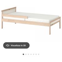 letto singlar ikea bimbo + tappetone gioco