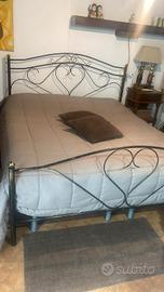 letto in ferro battuto
