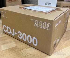 CDJ 3000 NUOVI PIONEER… 3 PEZZI  			