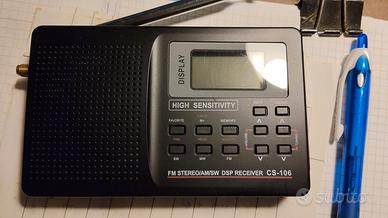 Ricevitore radio multibanda comando digitale